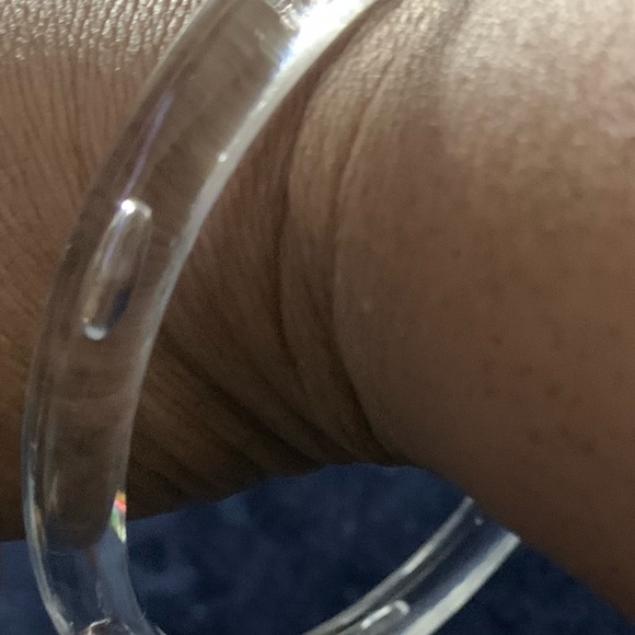 Woman’s acrylic dome ring and bracelet. NWNT. Size 7.5 ring approximate - Picture 8 of 12